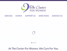 Tablet Screenshot of brevardwomenscenter.com